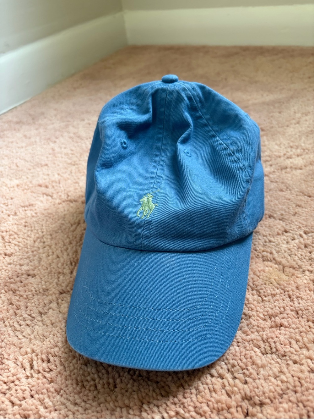 Polo by Ralph Lauren Womens Blue Baseball Cap